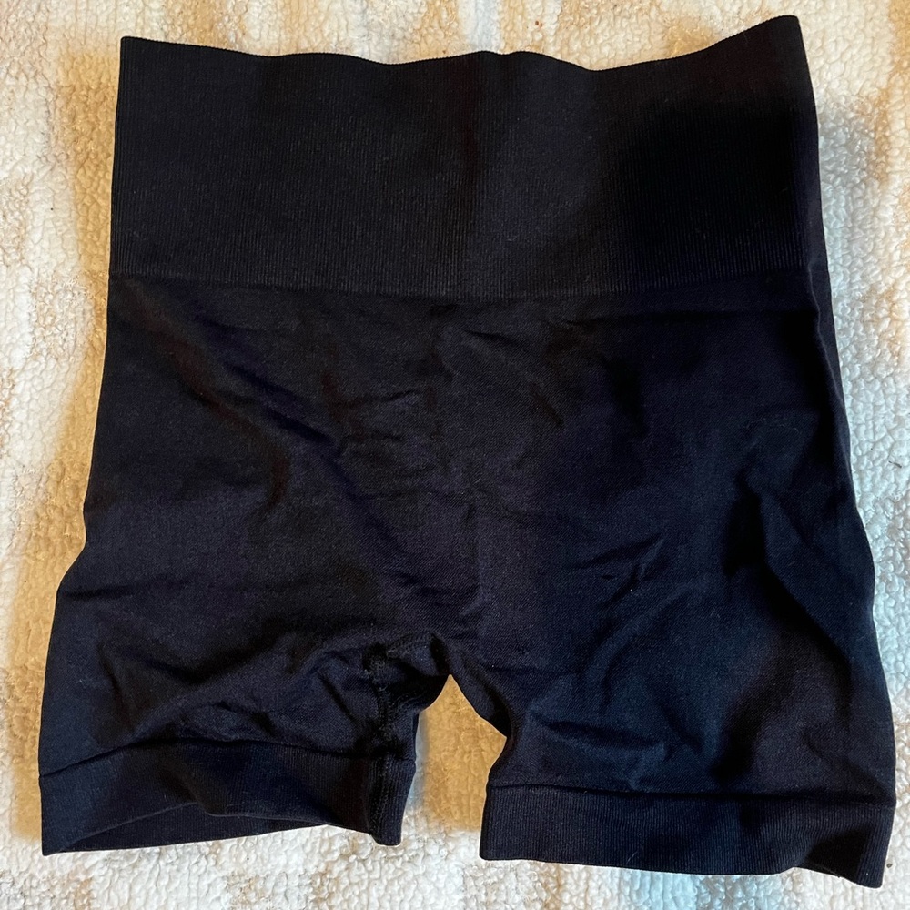 Black Women's High-Waisted Shorts
